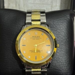 Rolex Gold and Silver Watch